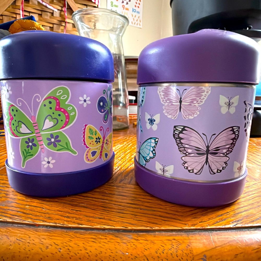 Pottery Barn kids hot/cold containers